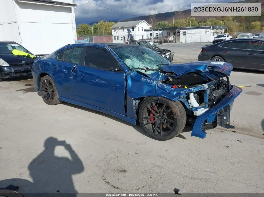 2C3CDXGJ6NH261830 2022 Dodge Charger Scat Pack