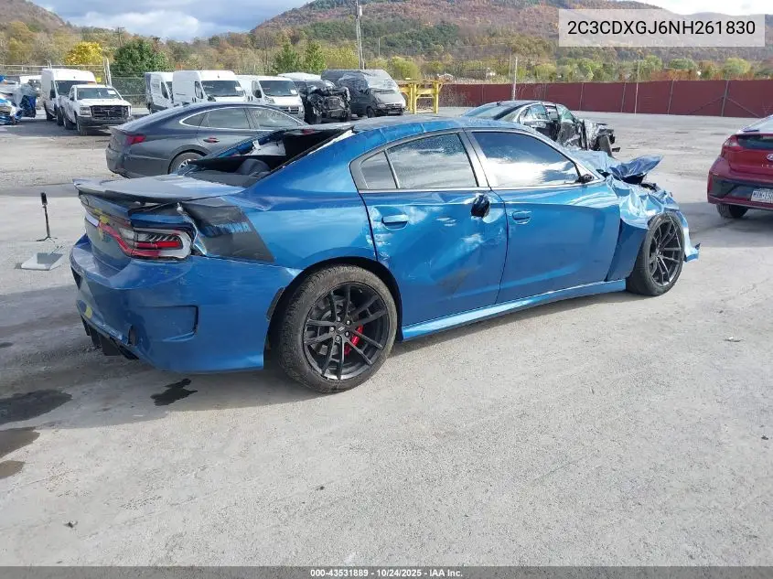 2C3CDXGJ6NH261830 2022 Dodge Charger Scat Pack