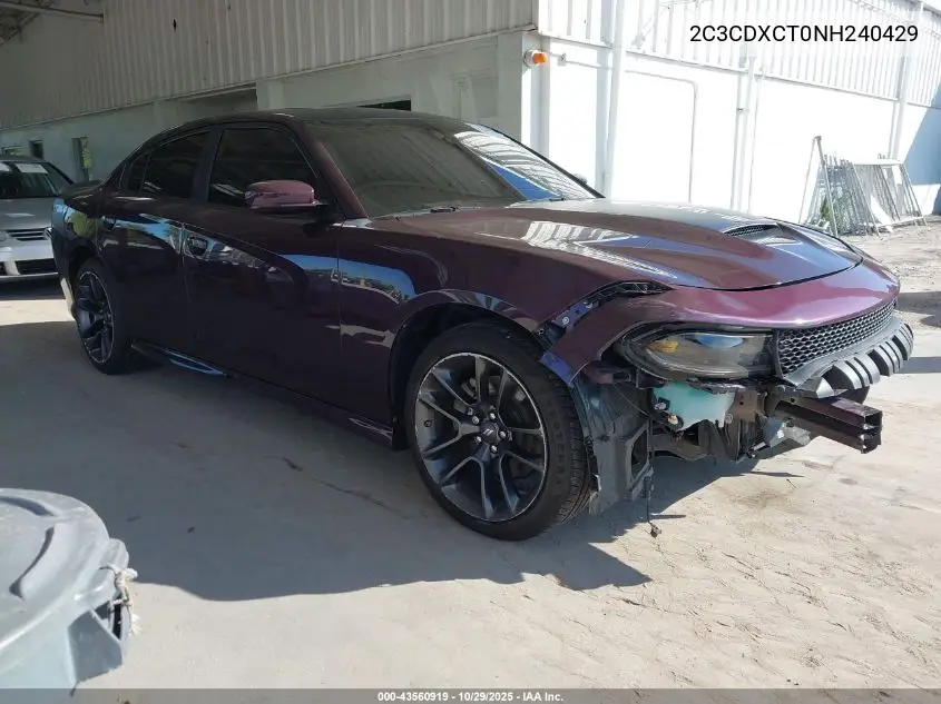 2C3CDXCT0NH240429 2022 Dodge Charger R/T