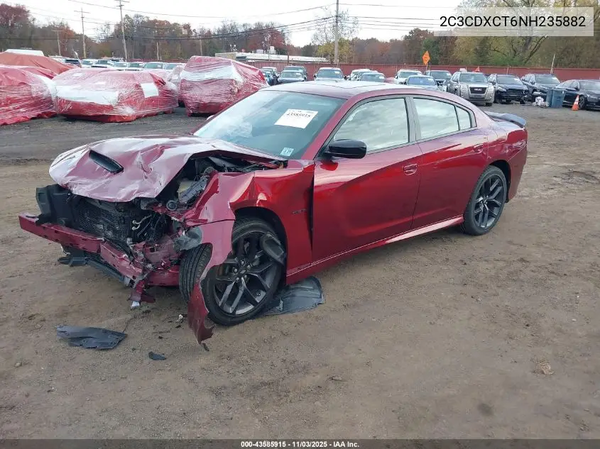 2C3CDXCT6NH235882 2022 Dodge Charger R/T