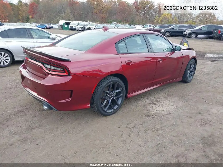 2C3CDXCT6NH235882 2022 Dodge Charger R/T