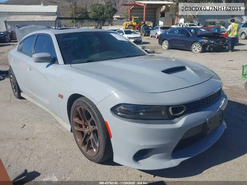 2C3CDXGJ7NH162031 2022 Dodge Charger Scat Pack