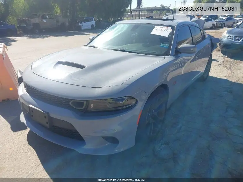 2C3CDXGJ7NH162031 2022 Dodge Charger Scat Pack