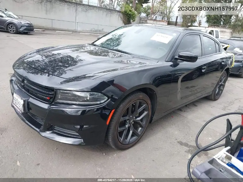 2C3CDXBGXNH157997 2022 Dodge Charger Sxt Rwd