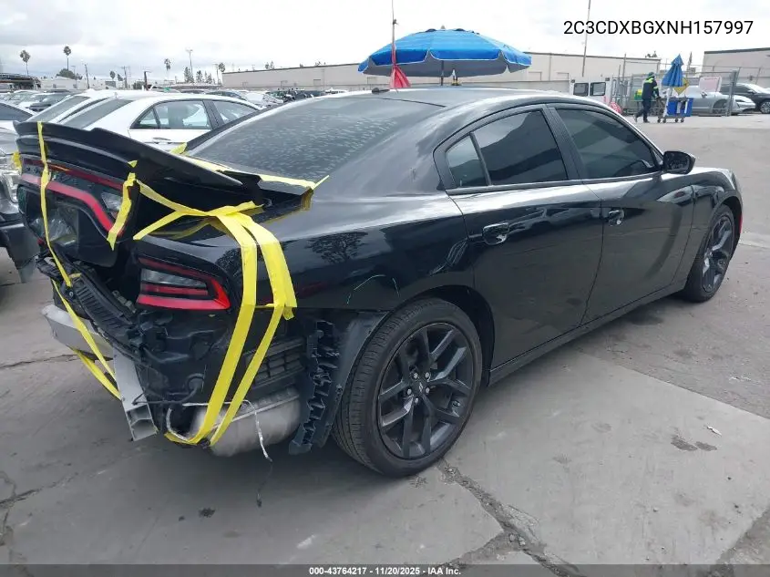 2C3CDXBGXNH157997 2022 Dodge Charger Sxt Rwd