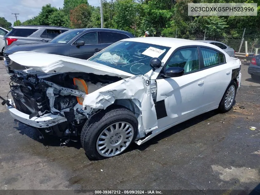 2023 Dodge Charger Police Awd VIN: 2C3CDXKG5PH523996 Lot: 39367212