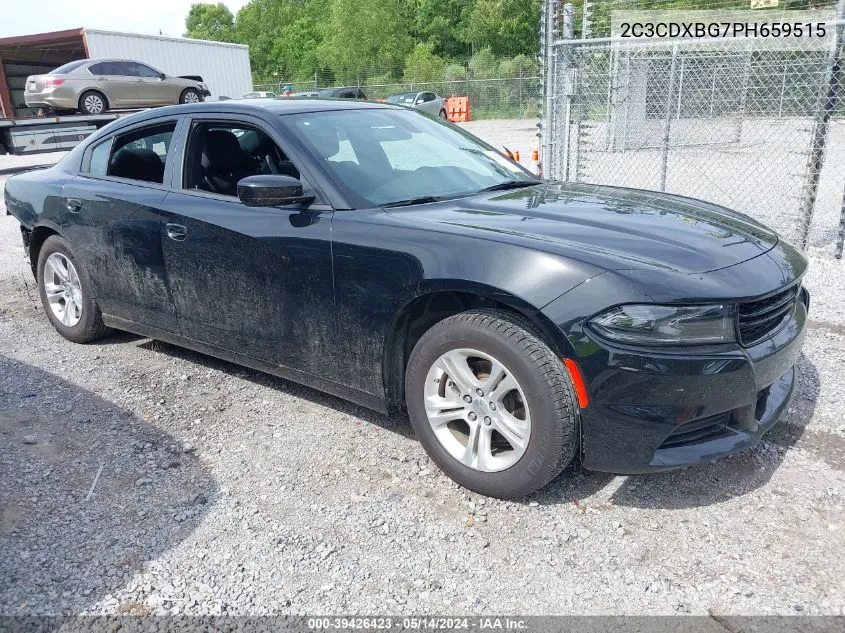 2023 Dodge Charger Sxt VIN: 2C3CDXBG7PH659515 Lot: 39426423