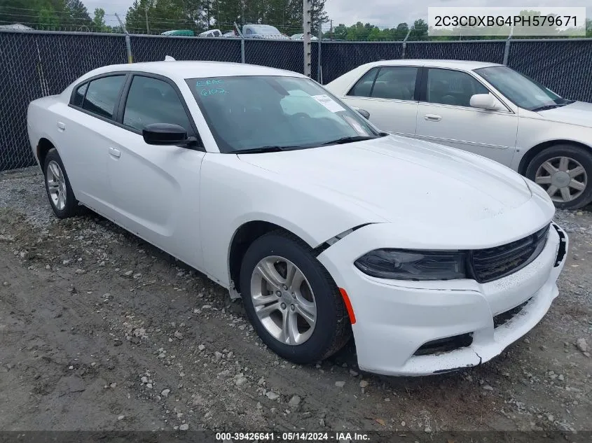 2C3CDXBG4PH579671 2023 Dodge Charger Sxt