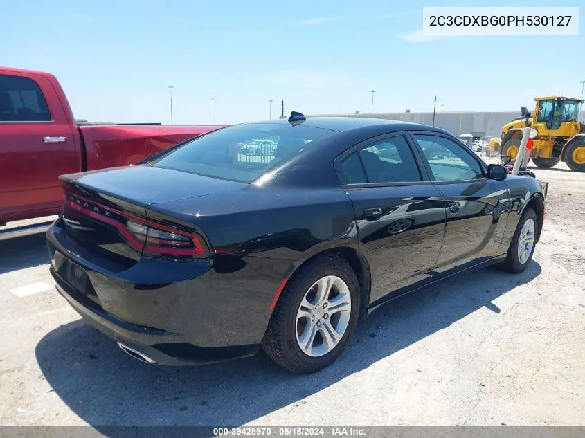 2023 Dodge Charger Sxt VIN: 2C3CDXBG0PH530127 Lot: 39428970