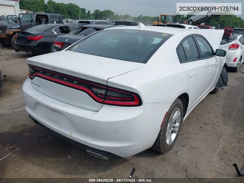 2C3CDXBG0PH575794 2023 Dodge Charger Sxt