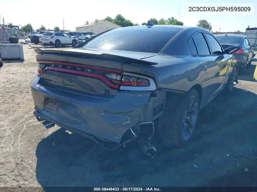 2023 Dodge Charger Scat Pack VIN: 2C3CDXGJ5PH595009 Lot: 39448433