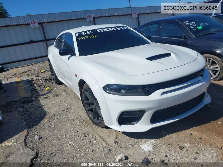 2023 Dodge Charger Scat Pack Widebody VIN: 2C3CDXGJ2PH636048 Lot: 39451768