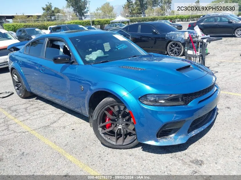 2023 Dodge Charger Srt Hellcat VIN: 2C3CDXL9XPH520530 Lot: 40278373