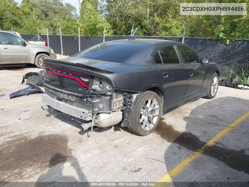 2023 Dodge Charger Gt VIN: 2C3CDXHGXPH594456 Lot: 40339024