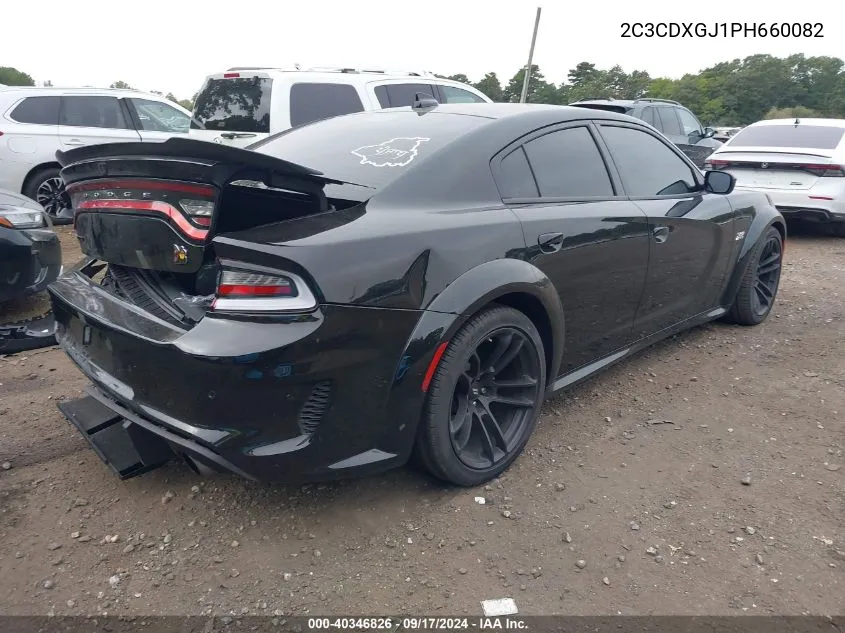 2023 Dodge Charger Scat Pack Widebody VIN: 2C3CDXGJ1PH660082 Lot: 40346826