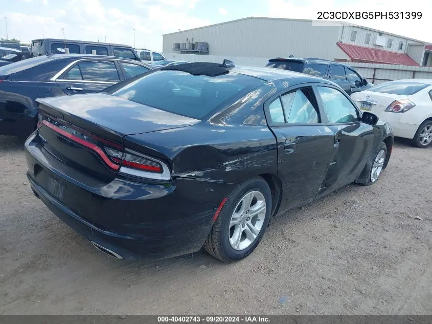 2C3CDXBG5PH531399 2023 Dodge Charger Sxt