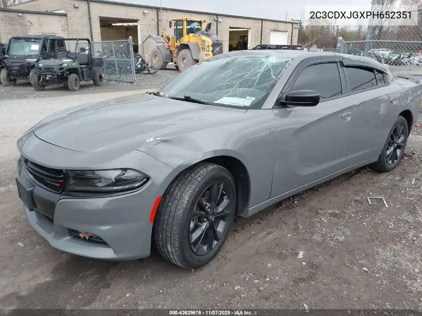 2C3CDXJGXPH652351 2023 Dodge Charger Sxt Awd