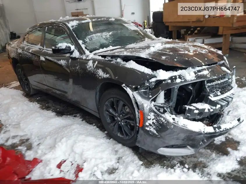 2C3CDXJG7PH664747 2023 Dodge Charger Sxt Awd