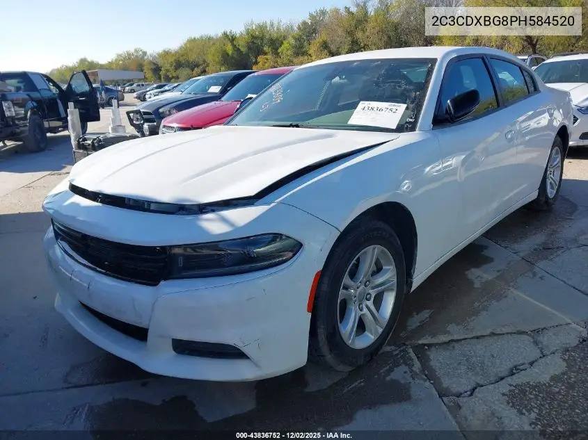 2C3CDXBG8PH584520 2023 Dodge Charger Sxt