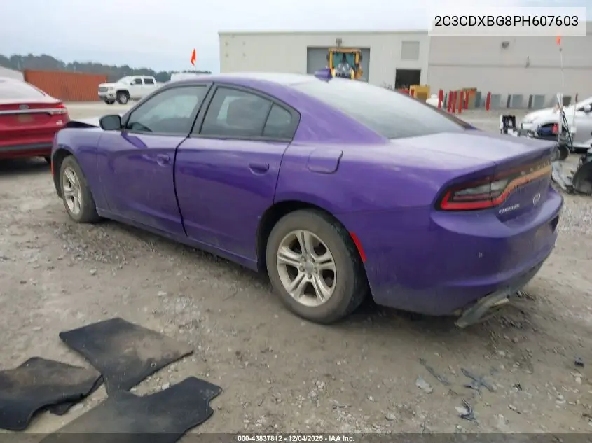 2C3CDXBG8PH607603 2023 Dodge Charger Sxt