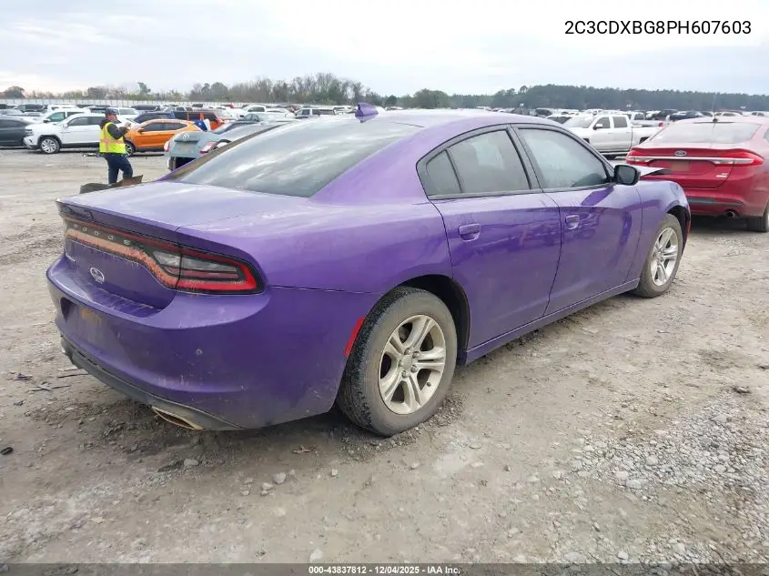 2C3CDXBG8PH607603 2023 Dodge Charger Sxt