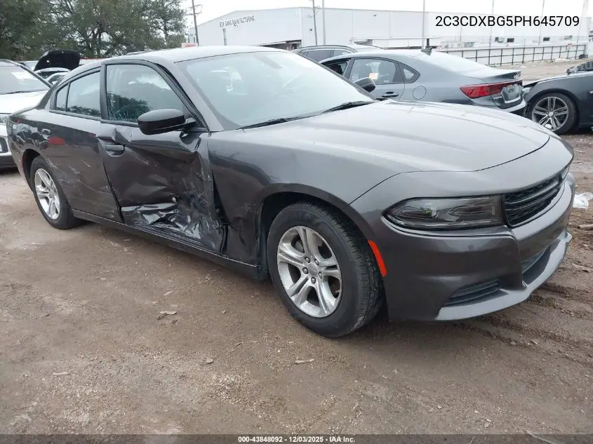 2C3CDXBG5PH645709 2023 Dodge Charger Sxt