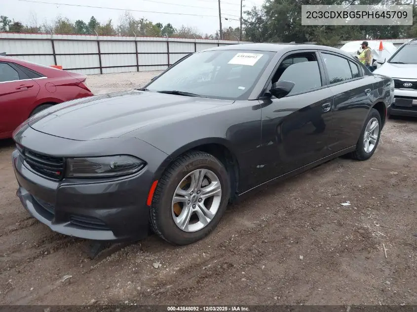 2C3CDXBG5PH645709 2023 Dodge Charger Sxt