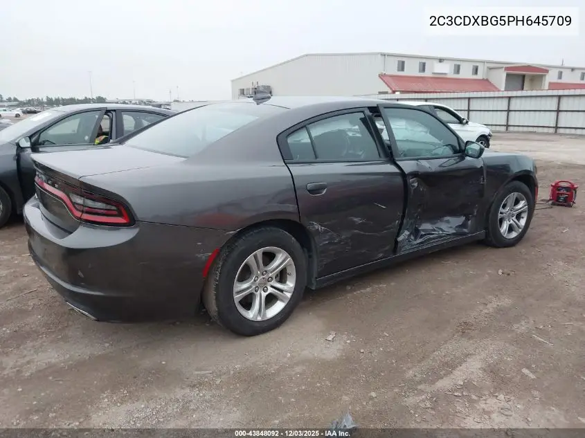 2C3CDXBG5PH645709 2023 Dodge Charger Sxt