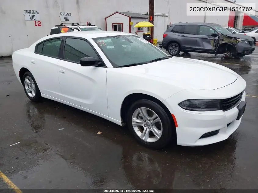 2C3CDXBG3PH554762 2023 Dodge Charger Sxt