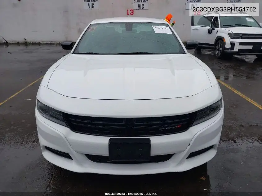 2C3CDXBG3PH554762 2023 Dodge Charger Sxt