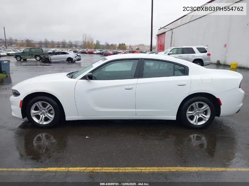 2C3CDXBG3PH554762 2023 Dodge Charger Sxt