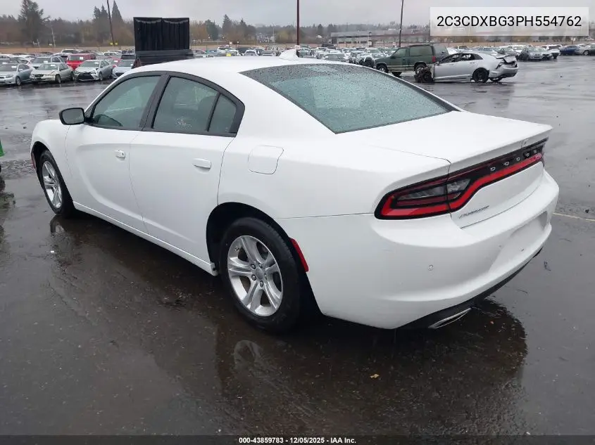 2C3CDXBG3PH554762 2023 Dodge Charger Sxt