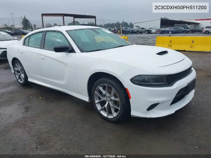 2C3CDXHG0PH511200 2023 Dodge Charger Gt