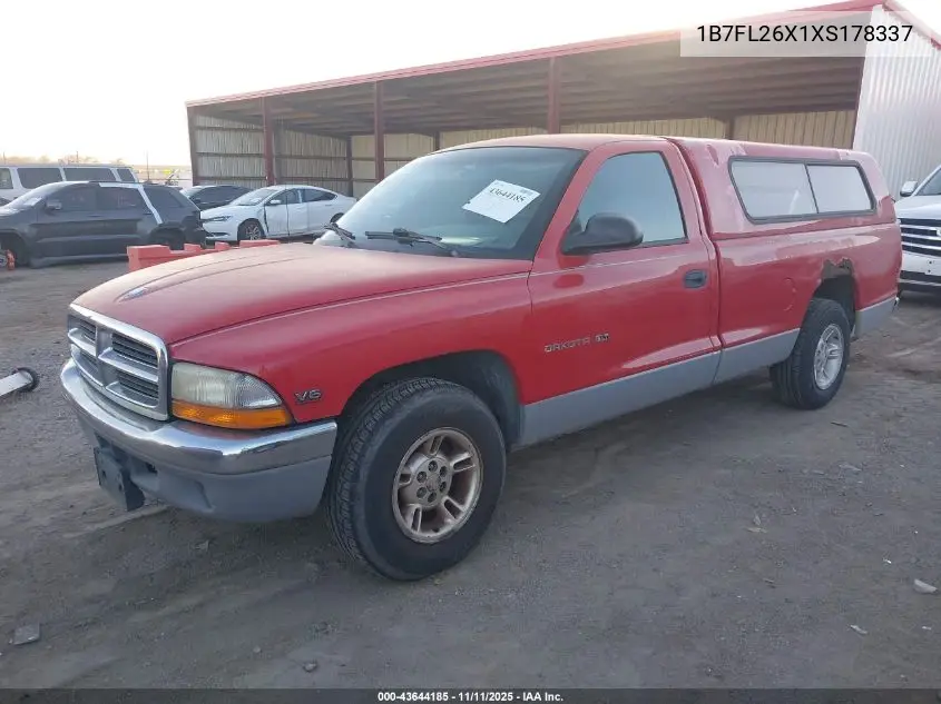 1B7FL26X1XS178337 1999 Dodge Dakota Slt/Sport
