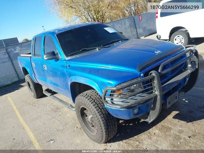 1B7GG2AN5YS666299 2000 Dodge Dakota Slt/Sport