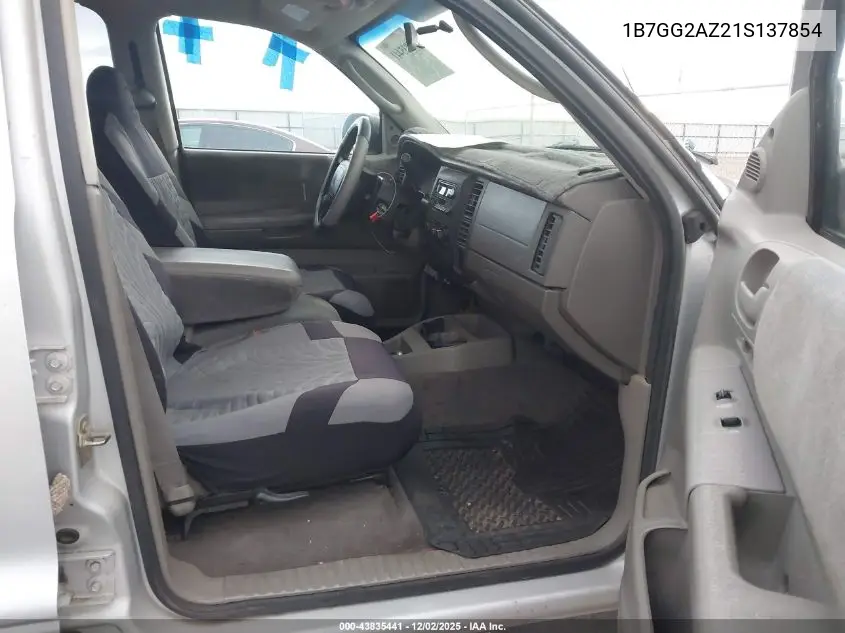 1B7GG2AZ21S137854 2001 Dodge Dakota Slt/Sport