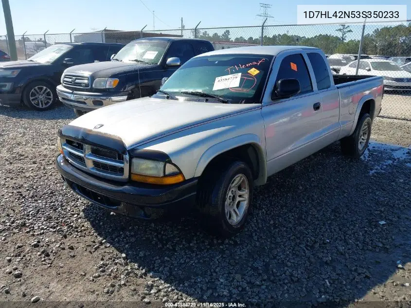 1D7HL42N53S350233 2003 Dodge Dakota Slt