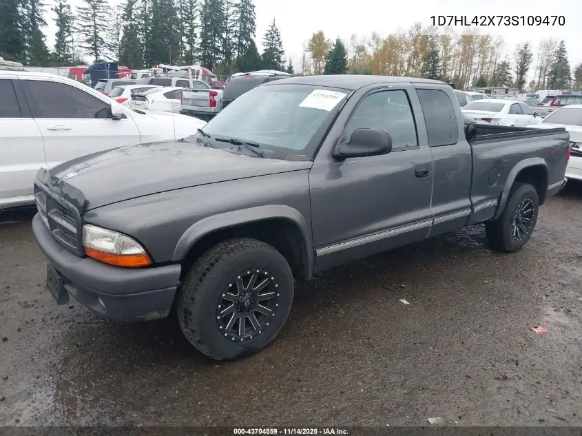 1D7HL42X73S109470 2003 Dodge Dakota Slt