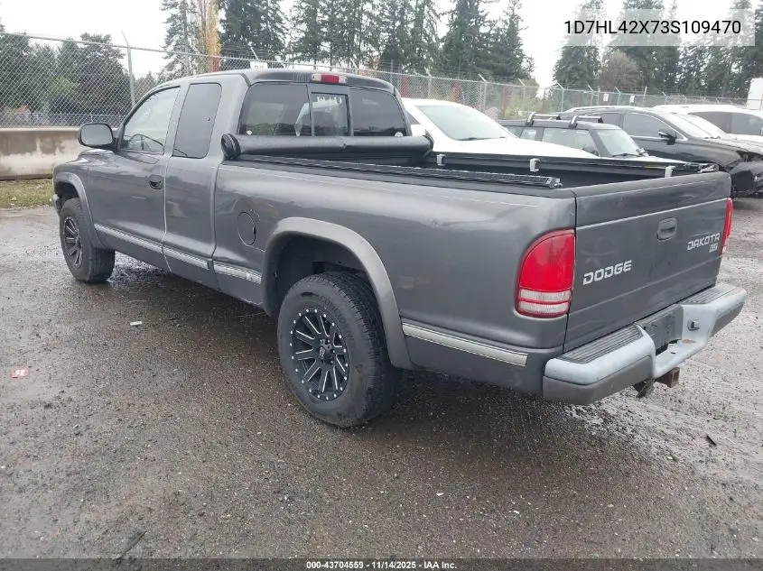 1D7HL42X73S109470 2003 Dodge Dakota Slt