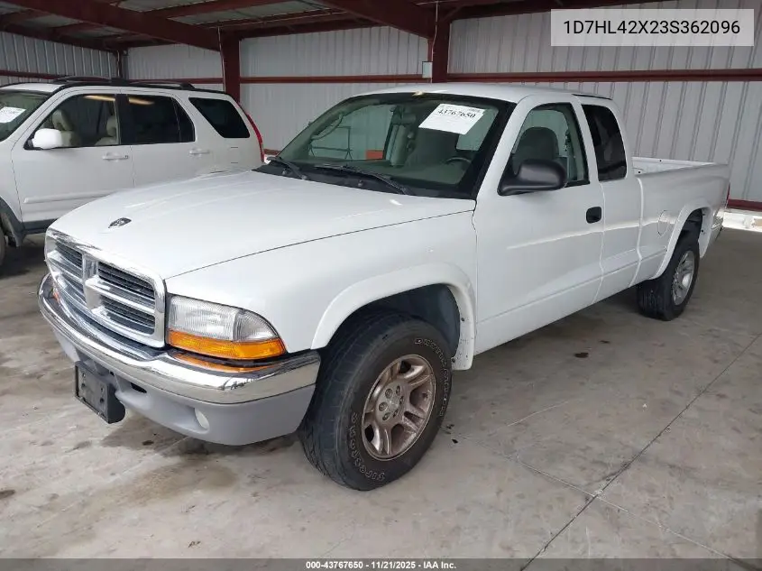 1D7HL42X23S362096 2003 Dodge Dakota Slt