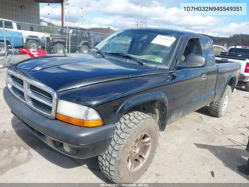 1D7HG32N94S549351 2004 Dodge Dakota Sport