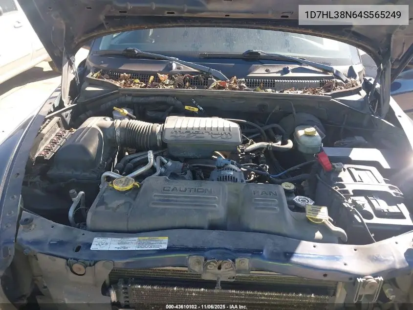 1D7HL38N64S565249 2004 Dodge Dakota Sport/Sxt