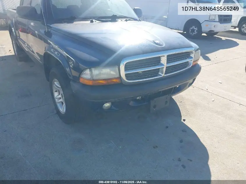 1D7HL38N64S565249 2004 Dodge Dakota Sport/Sxt