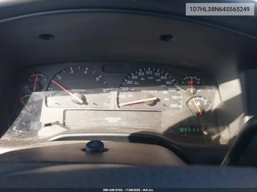 1D7HL38N64S565249 2004 Dodge Dakota Sport/Sxt
