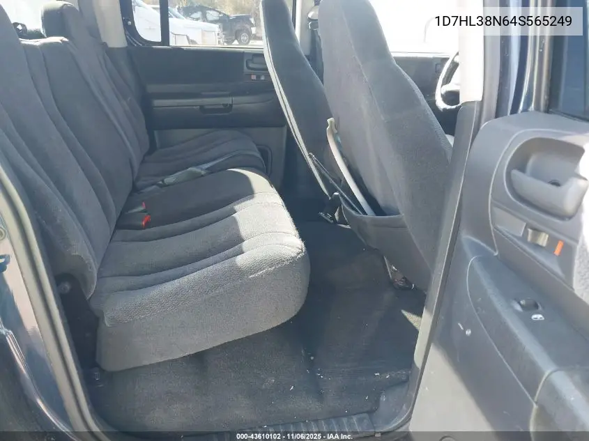 1D7HL38N64S565249 2004 Dodge Dakota Sport/Sxt