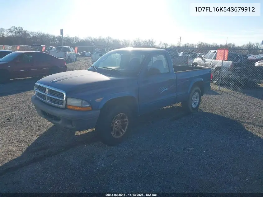 1D7FL16K54S679912 2004 Dodge Dakota