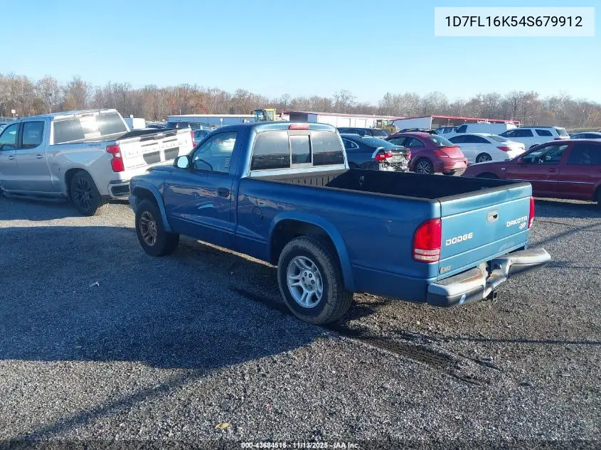 1D7FL16K54S679912 2004 Dodge Dakota
