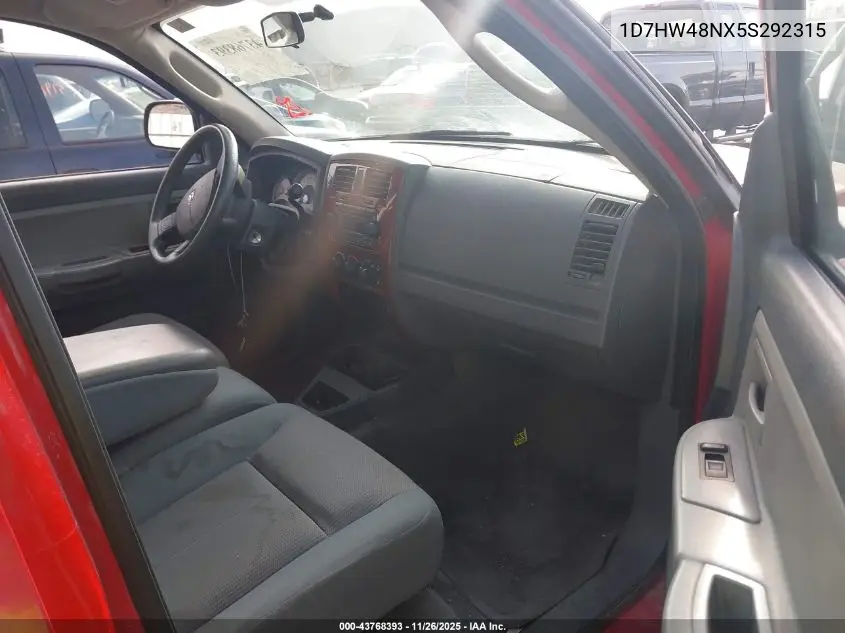 1D7HW48NX5S292315 2005 Dodge Dakota Slt