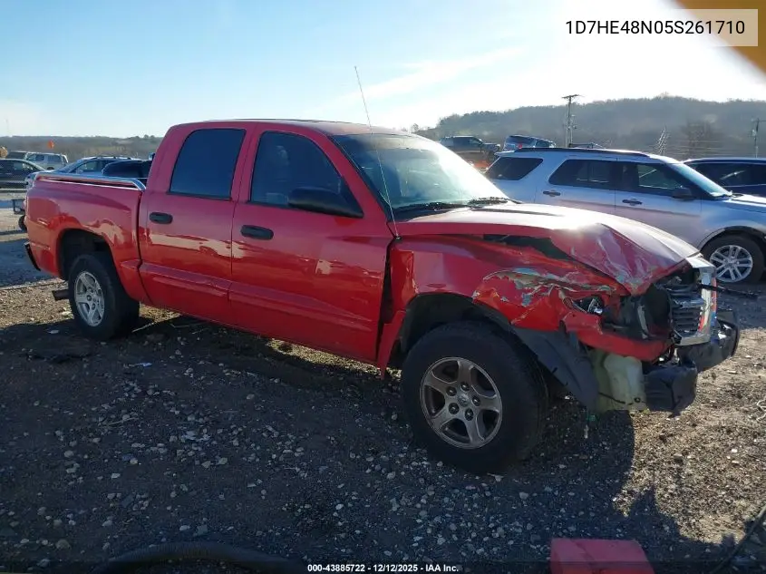 1D7HE48N05S261710 2005 Dodge Dakota Slt