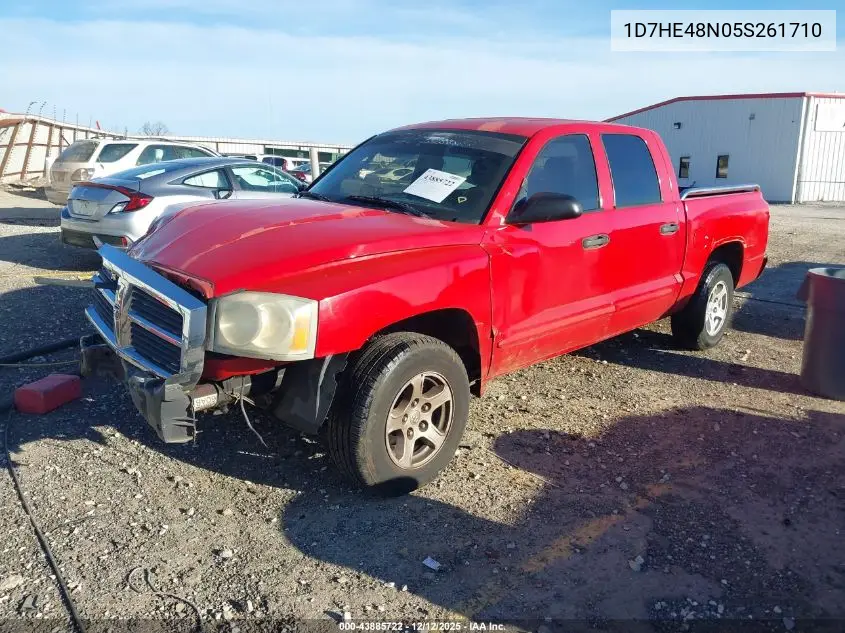 1D7HE48N05S261710 2005 Dodge Dakota Slt